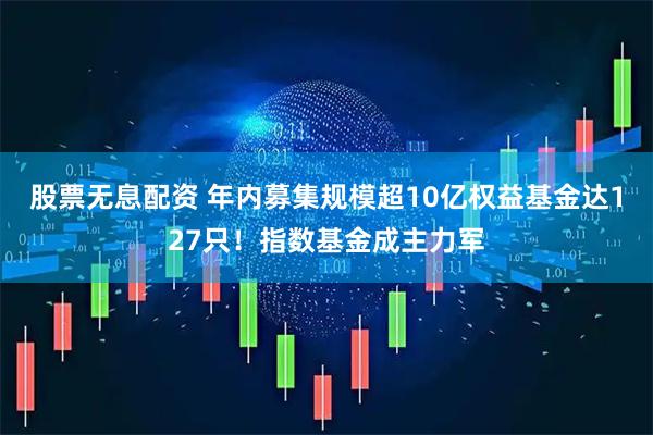 股票无息配资 年内募集规模超10亿权益基金达127只!指数基金成主力军
